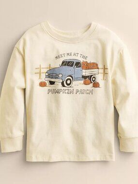 Little Co. by Lauren Conrad Relaxed Skater Graphic Tee, 100% Organic Cotton, 3M